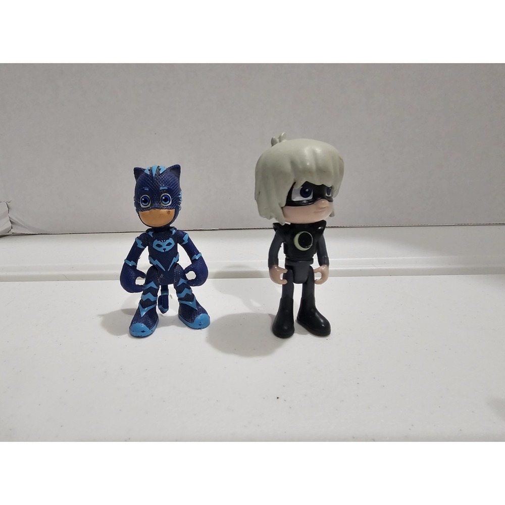 PJ Masks Catboy & Luna Girl Figures Lot Just Play‎ 3"